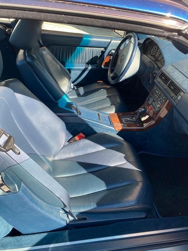 Gebraucht Mercedes SL320 1994 Blau Cabrio