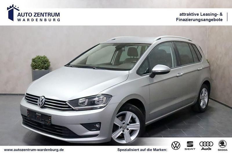 Silber Gebraucht 2014 VW Golf Sportsvan R-line Van / Kleinbus | 10.950 € (Fairer Preis) - Bild 1/4