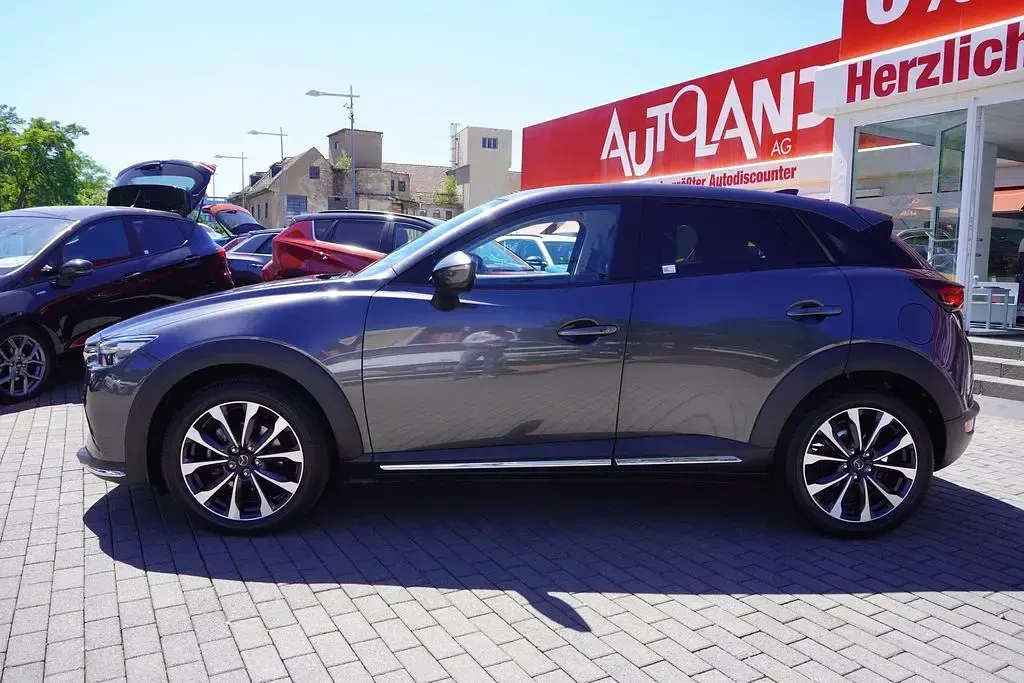 Gebraucht Mazda CX-3 Selection 121 PS (88 kW) 2021 Matrixgrau metallic SUV