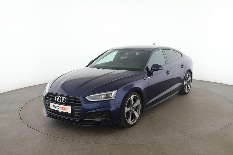 Blau Gebraucht 2019 Audi A5 Sportback Sport Limousine | 32.210 € (Etwas zu teuer) - Bild 1/3