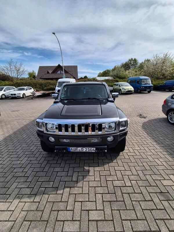 Schwarz Gebraucht 2008 Hummer H3 SUV | 9.999 € - Bild 1/4