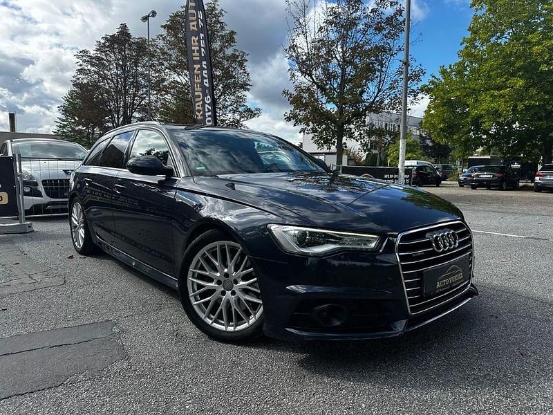 Blau Gebraucht 2017 Audi A6 Comfort Kombi | 21.590 € (Fairer Preis) - Bild 1/4