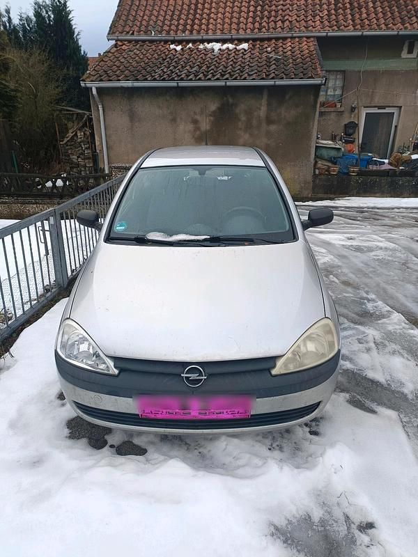 Silber Gebraucht 2003 Opel Corsa Kleinwagen | 700 € (Superpreis) - Bild 1/4
