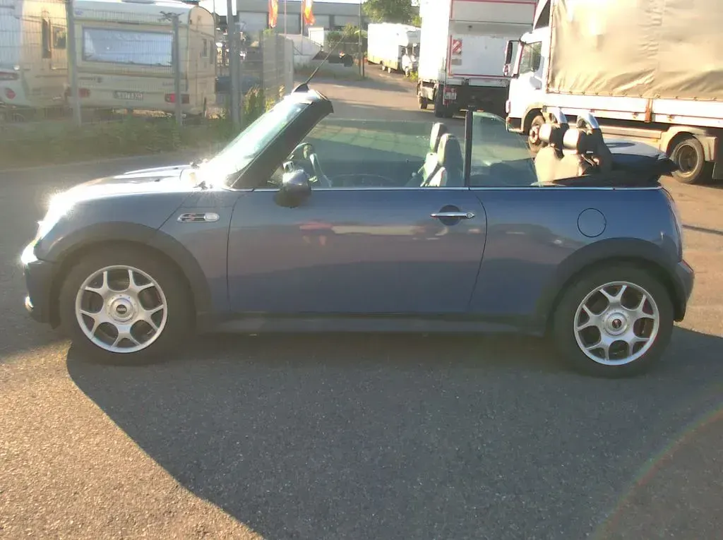 Gebraucht Mini Cooper S Cabriolet 170 PS (125 kW) 2005 Blau Cabrio