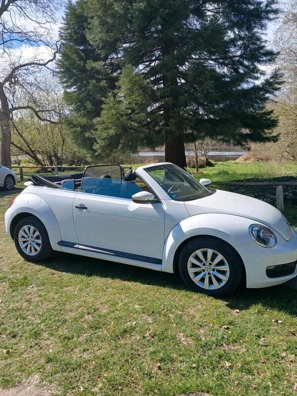 Weiß Gebraucht 2014 VW Beetle Cabrio | 12.100 € (Superpreis) - Bild 1/4