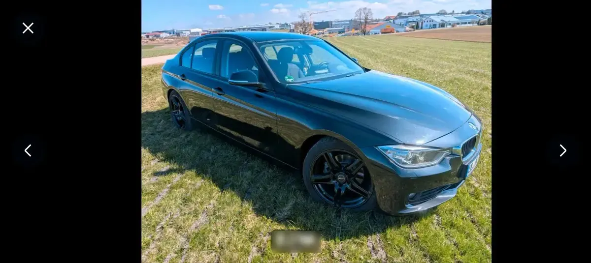 Gebraucht BMW 318 143 PS (105 kW) 2014 Schwarz Limousine