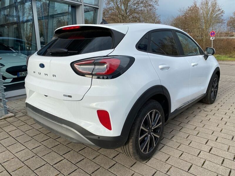 Gebraucht Ford Puma Titanium 125 PS (91 kW) 2023 Weiß Coupé
