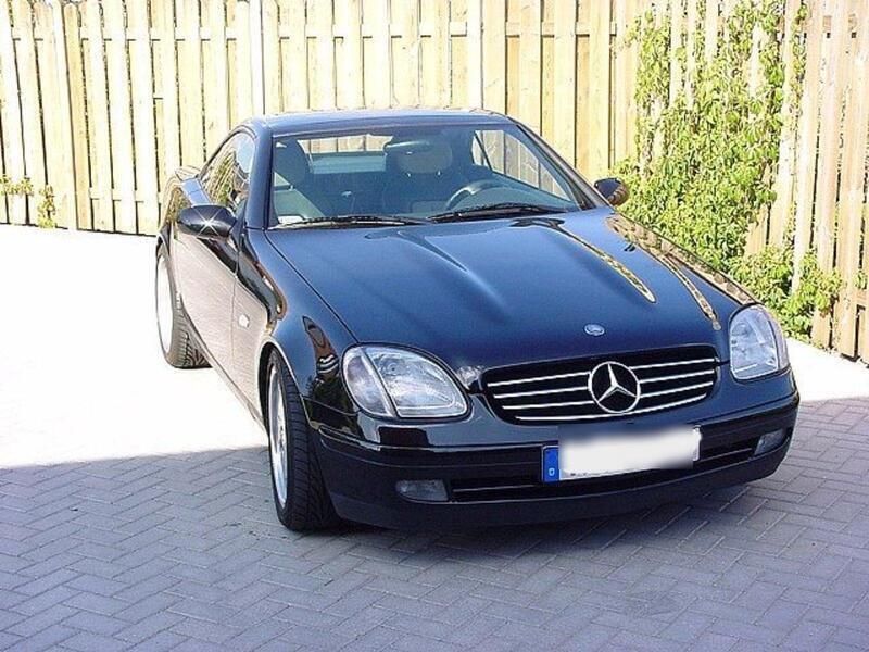 Gebraucht Mercedes SLK200 136 PS (100 kW) 2000 Schwarz Cabrio