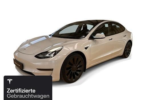 Gebraucht Tesla Model 3 Performance 377 kW (513 PS) 2021 Weiß Limousine