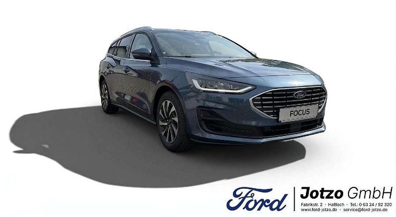Gebraucht Ford Focus Titanium X 125 PS (91 kW) 2023 Chromablau metallic (metallic) Kombi