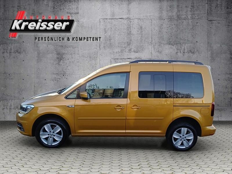 Gebraucht VW Caddy Comfortline 122 PS (89 kW) 2016 Gelb Van / Kleinbus