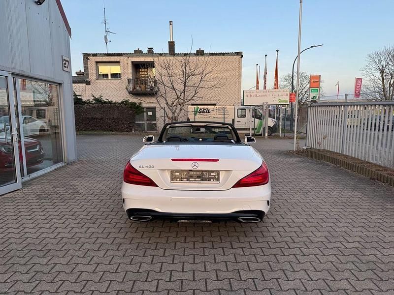 Gebraucht Mercedes SL400 AMG 367 PS (269 kW) 2017 Weiß Cabrio