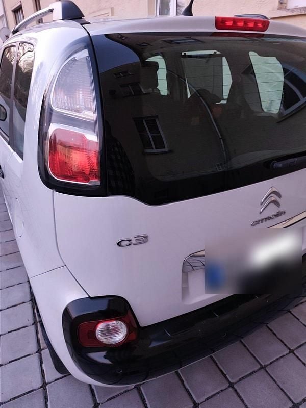 Gebraucht Citroën C3 Picasso 92 PS (67 kW) 2013 Weiß Van / Kleinbus