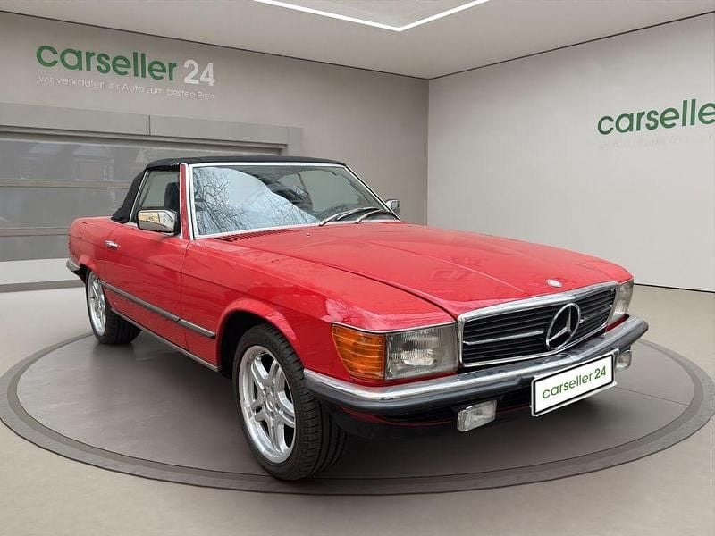 Rot Gebraucht 1980 Mercedes SL280 Cabrio | 34.999 € - Bild 1/4