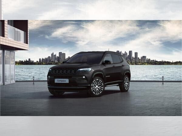 Schwarz (solid black) Neu 2025 Jeep Compass Summit SUV | 49.160 € - Bild 1/4
