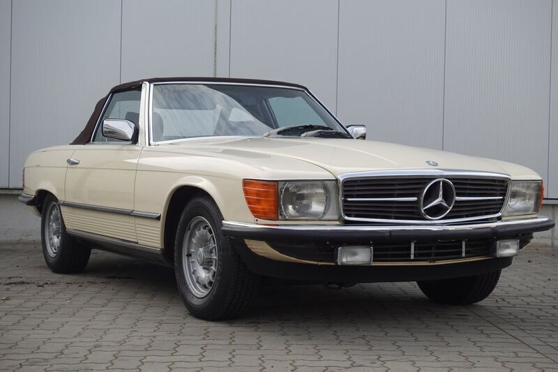 Weiß Gebraucht 1983 Mercedes SL380 Cabrio | 25.900 € - Bild 1/4