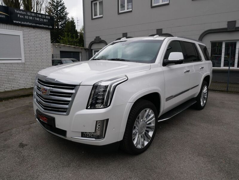 Weiss Gebraucht 2018 Cadillac Escalade SUV | 48.950 € (Superpreis) - Bild 1/4