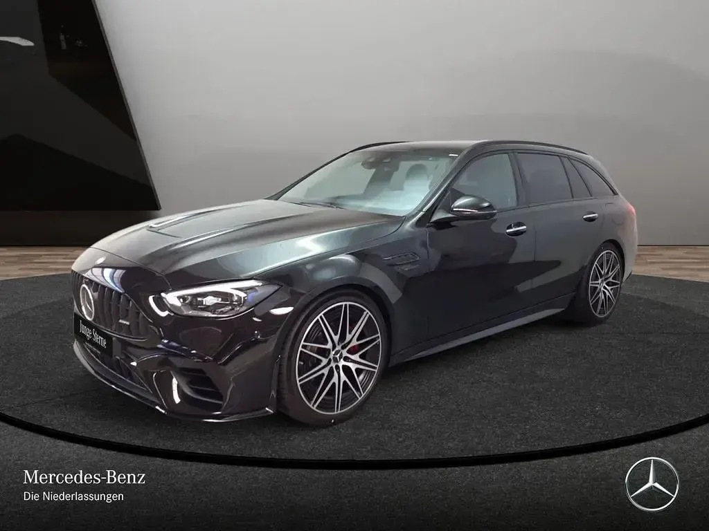 Gebraucht Mercedes C63S AMG Night 476 PS (350 kW) 2024 Schwarz Limousine