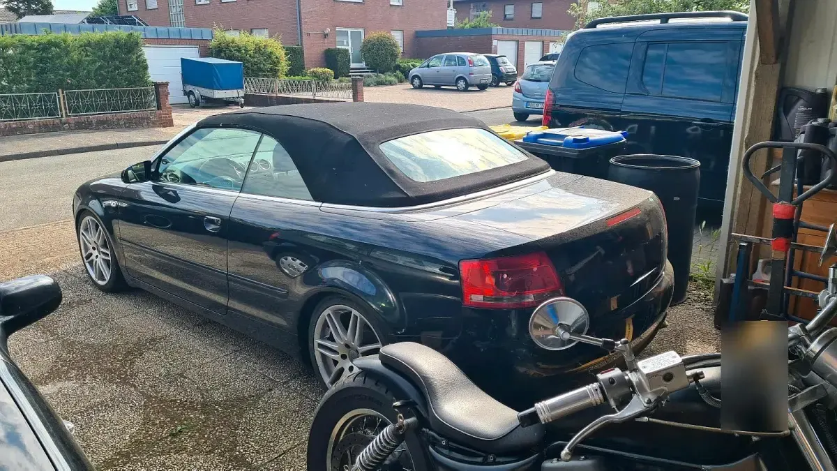 Gebraucht Audi A4 Cabriolet 140 PS (102 kW) 2007 Schwarz Cabrio