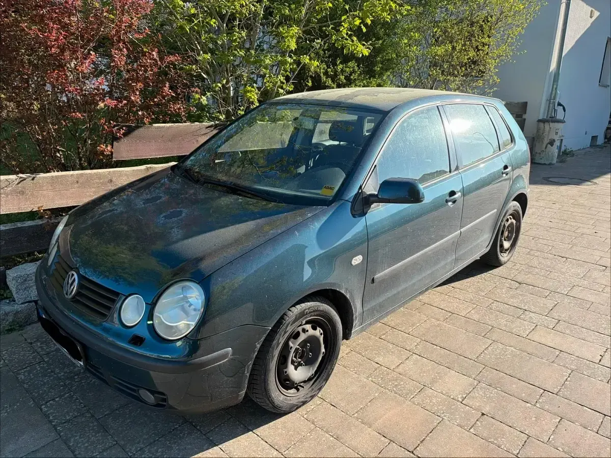 Gebraucht VW Polo 65 PS (47 kW) 2002 Grün Kleinwagen