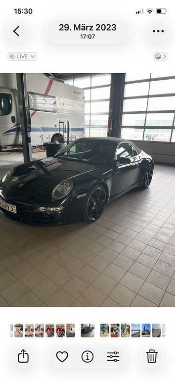 Gebraucht Porsche 911 Carrera 4S Cabriolet 355 PS (261 kW) 2008 Schwarz Cabrio