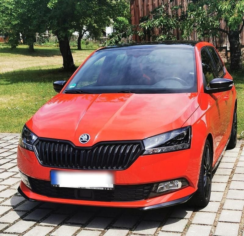 Rot Gebraucht 2019 Skoda Fabia Monte Carlo Kleinwagen | 12.200 € (Guter Preis) - Bild 1/4