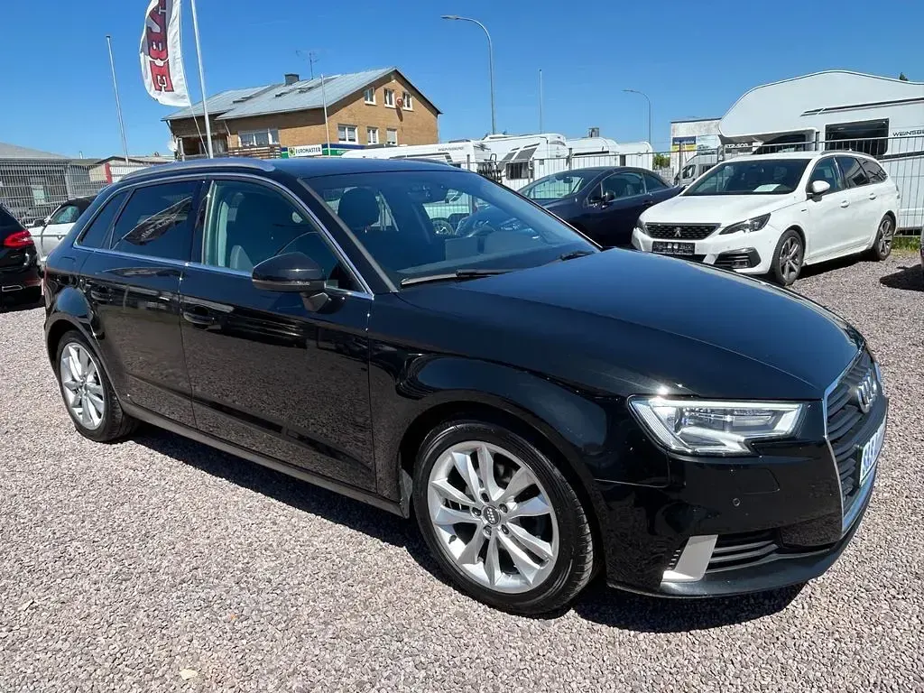 Second-hand Audi A3 Sport 150 CP (110 kW) 2018 Negru Berlinǎ
