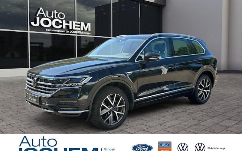 Schwarz Gebraucht 2021 VW Touareg Elegance SUV | 43.999 € (Superpreis) - Bild 1/4