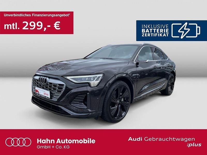 Gebraucht Audi Q8 Sportback e-tron S-Line 300 kW (408 PS) 2023 Schwarz SUV