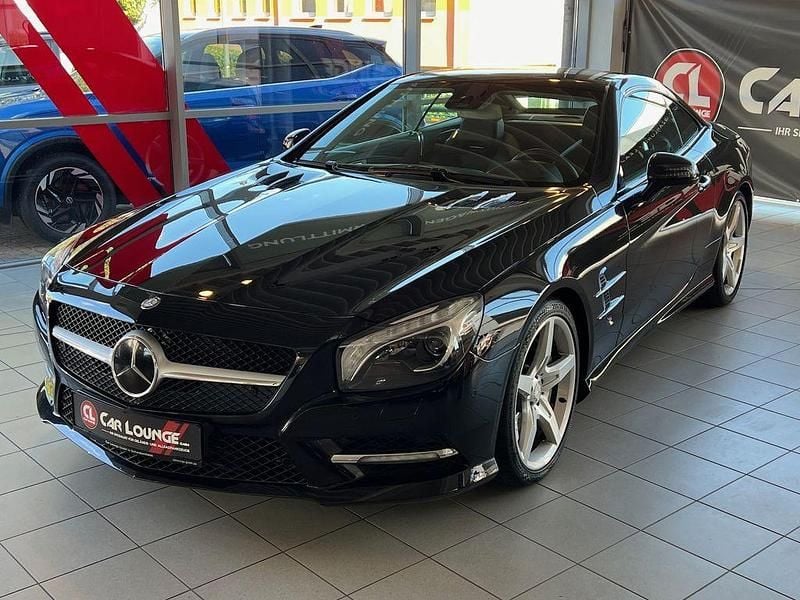 Gebraucht Mercedes SL500 AMG 435 PS (319 kW) 2012 Obsidianschwarz Cabrio