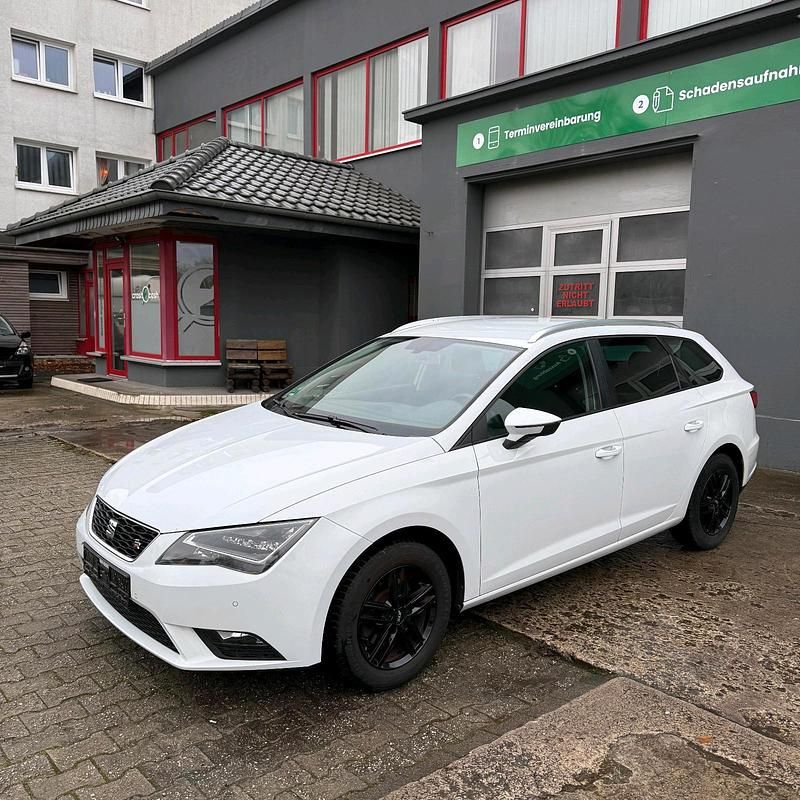 Gebraucht Seat Leon ST 110 PS (80 kW) 2015 Weiß Kombi