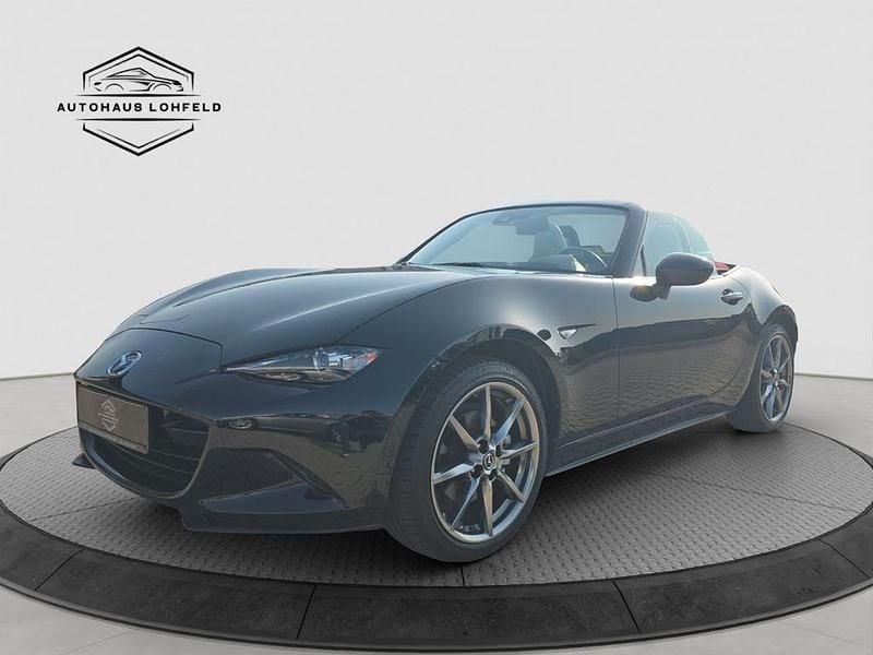 Schwarz Gebraucht 2021 Mazda MX5 Ad'Vantage Cabrio | 24.900 € (Superpreis) - Bild 1/3