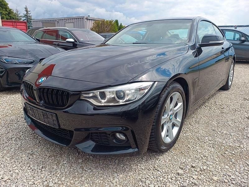 Black sapphire metallic Gebraucht 2016 BMW 420 Advantage Coupé | 13.999 € (Guter Preis) - Bild 1/4