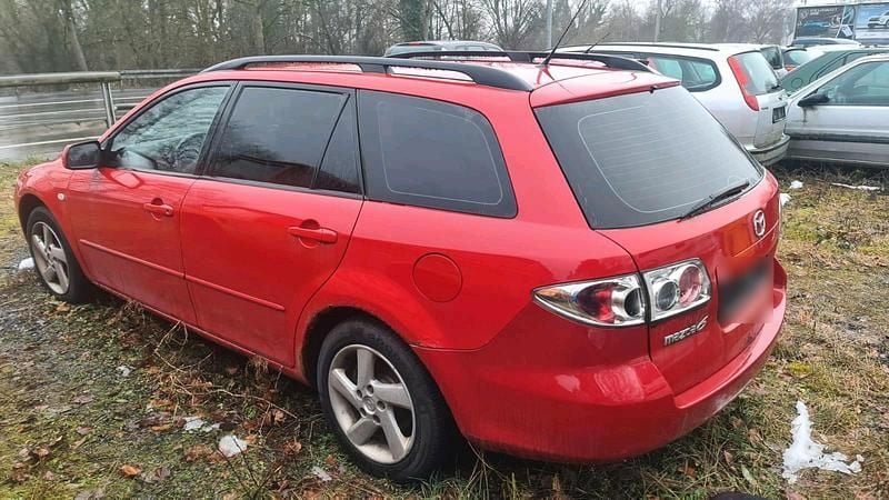 Gebraucht Mazda 6 Inclusive 120 PS (88 kW) 2004 Rot Kombi