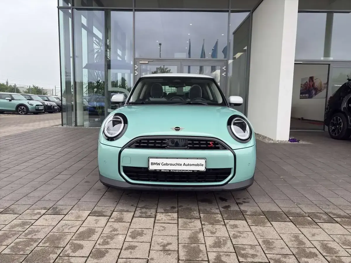 Gebraucht Mini Cooper S Coupé 204 PS (150 kW) 2024 Ocean wave green Coupé