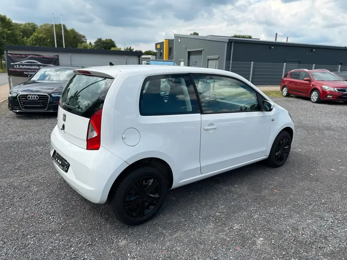 Gebraucht Seat Mii Style 75 PS (55 kW) 2014 Weiß Kleinwagen