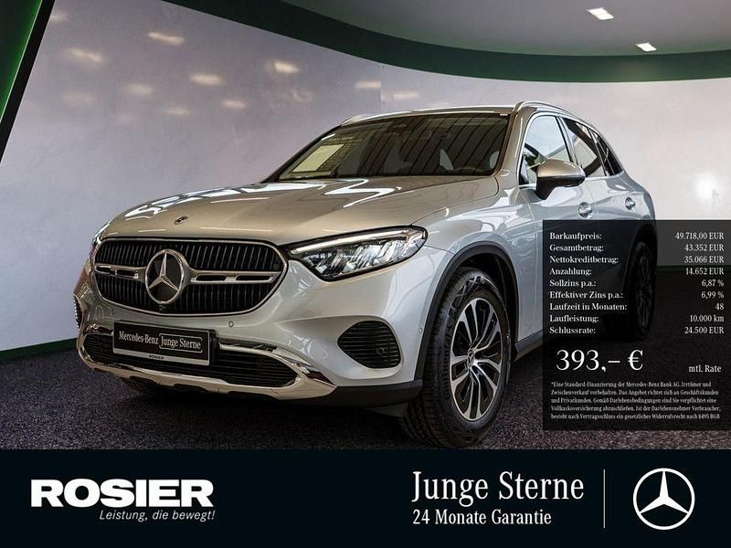 Silber / hightechsilber Gebraucht 2024 Mercedes GLC200 Advanced Plus SUV | 49.718 € (Superpreis) - Bild 1/4