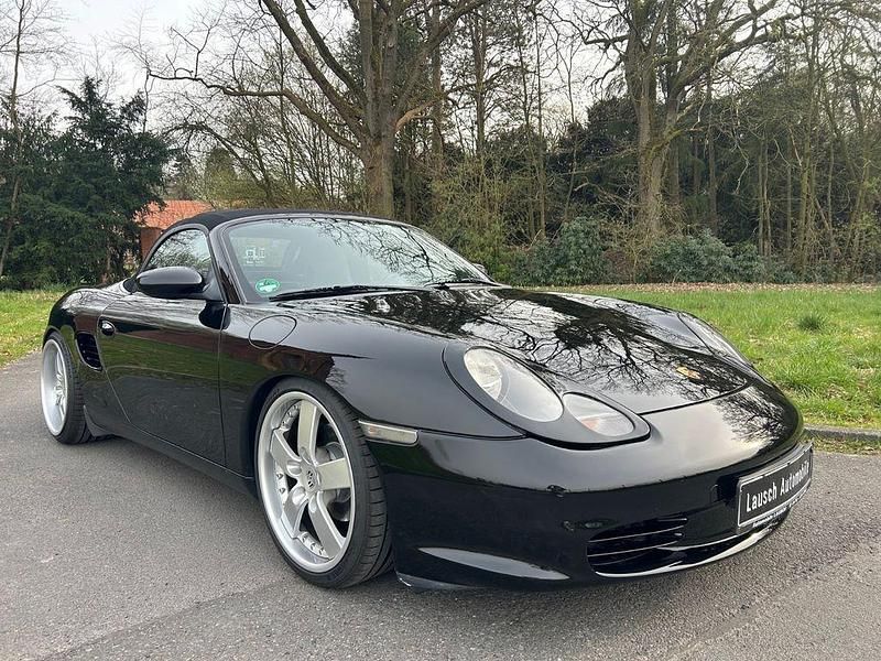 Gebraucht Porsche Boxster 228 PS (167 kW) 2003 Schwarz Cabrio