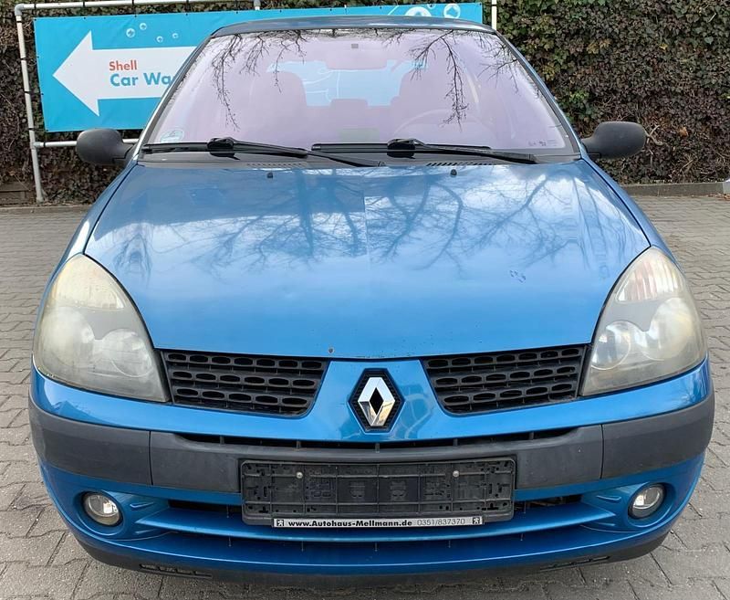 Gebraucht Renault Clio II 55 PS (40 kW) 2002 Blau Kleinwagen