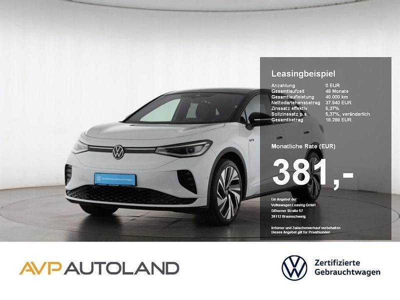 Gletscherweiss metallic Gebraucht 2023 VW ID.5 GTX SUV | 37.940 € (Fairer Preis) - Bild 1/4