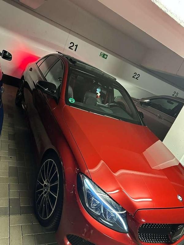 Rot Gebraucht 2016 Mercedes C43 AMG AMG Limousine | 29.999 € (Fairer Preis) - Bild 1/4