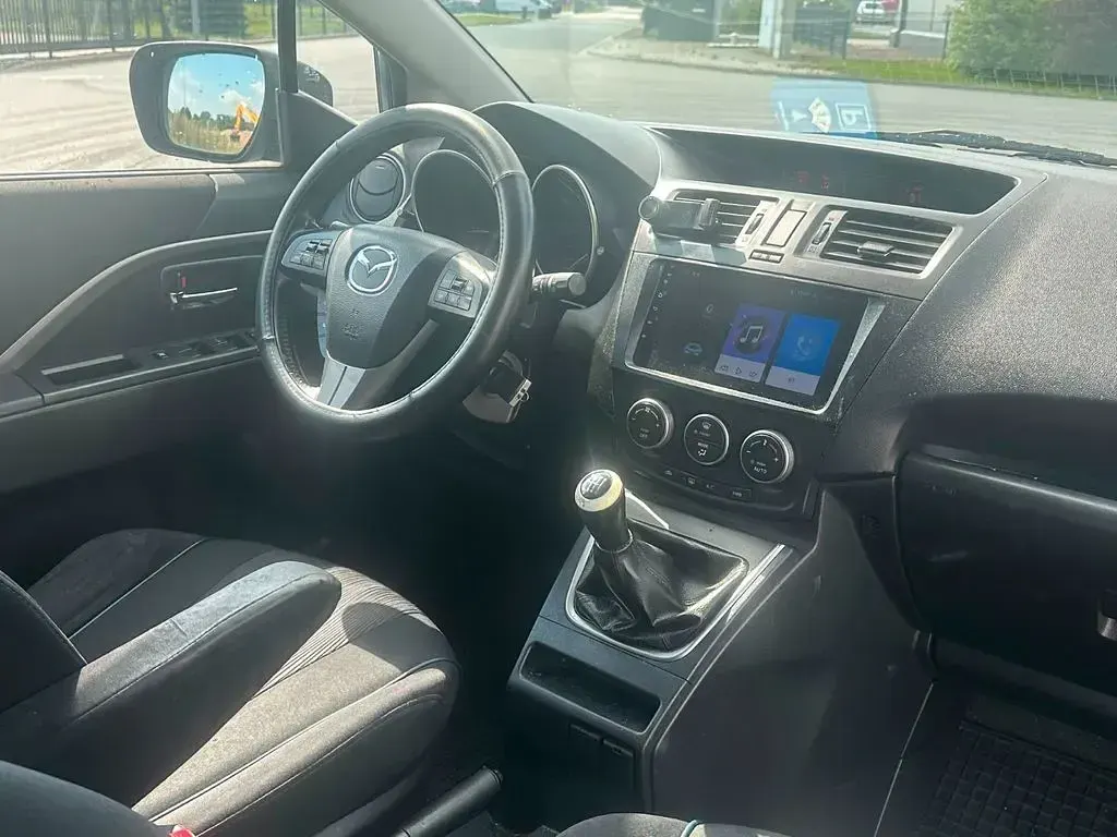 Gebraucht Mazda 5 Center-Line 116 PS (85 kW) 2011 Blau Van / Kleinbus
