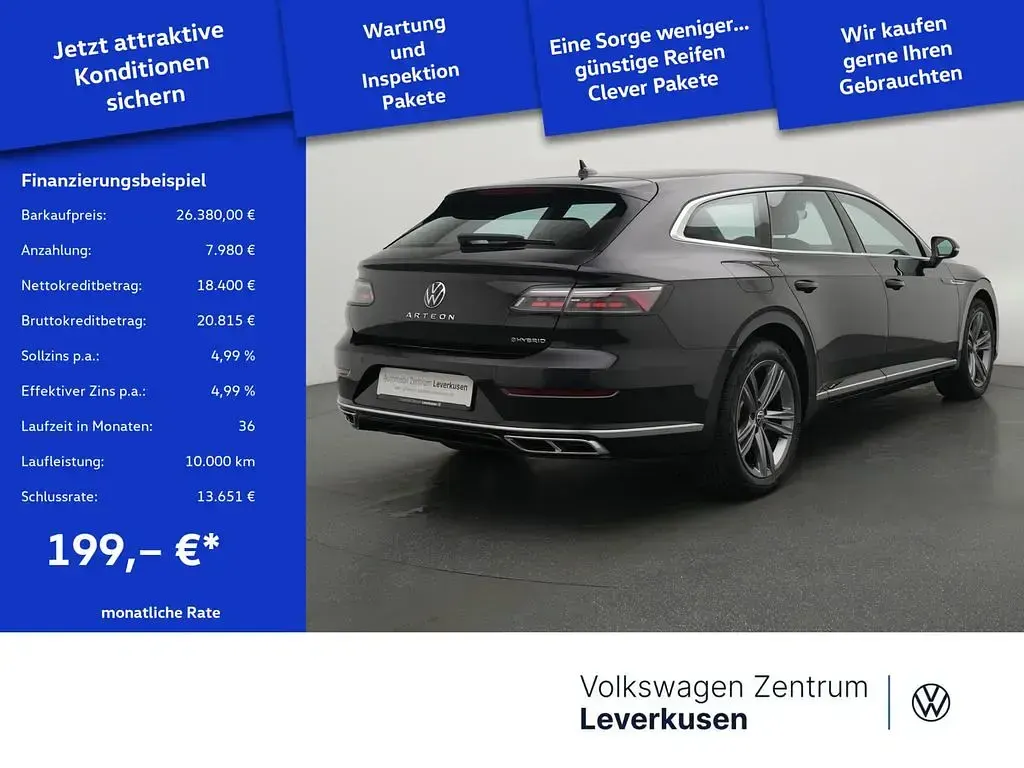 Gebraucht VW Arteon R-line 218 PS (160 kW) 2023 Deep black Kombi