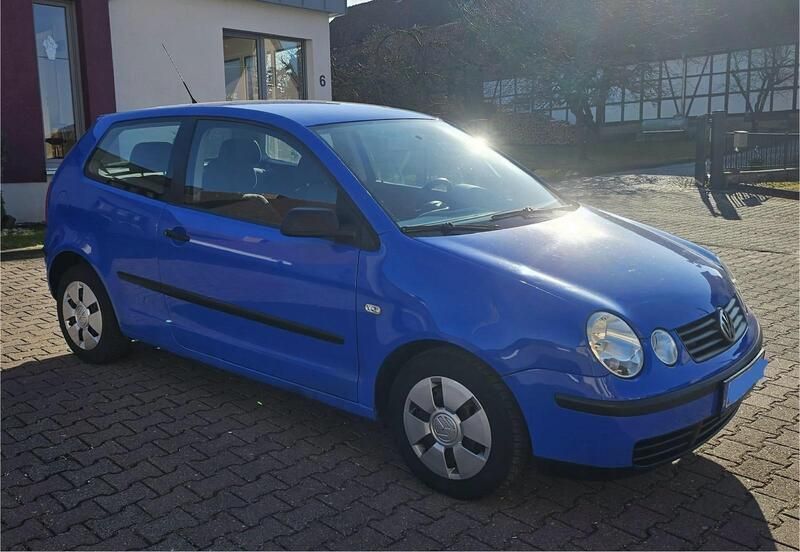 Blau Gebraucht 2003 VW Polo Kleinwagen | 1.000 € (Fairer Preis) - Bild 1/4