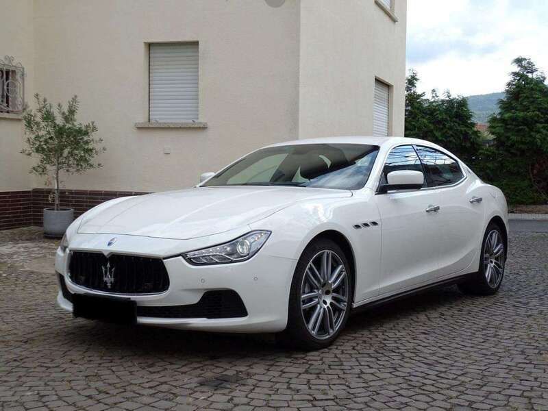 Weiß Gebraucht 2014 Maserati Ghibli Coupé | 21.508 € (Fairer Preis) - Bild 1/4
