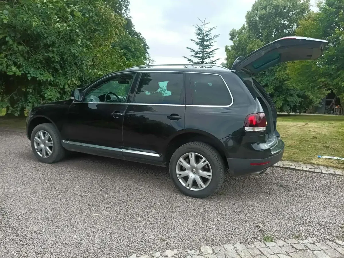 Gebraucht VW Touareg 224 PS (164 kW) 2008 Schwarz SUV