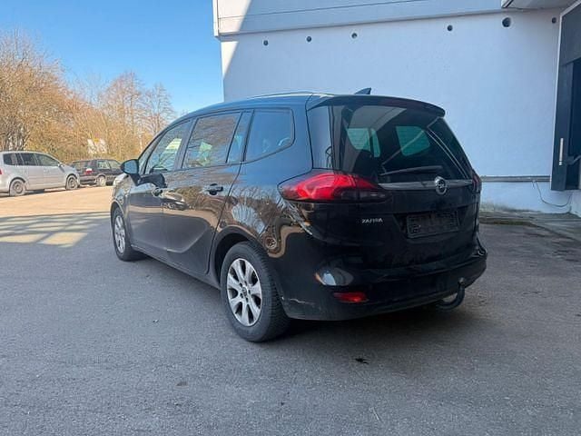 Gebraucht Opel Zafira 120 PS (88 kW) 2017 Schwarz Van / Kleinbus