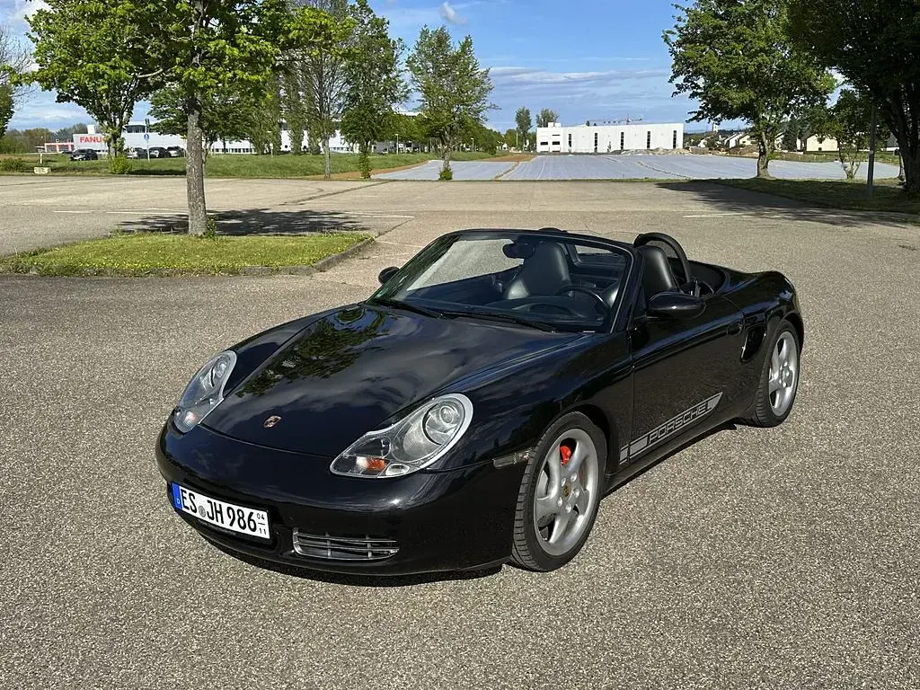 Gebraucht Porsche Boxster S 252 PS (185 kW) 2002 Schwarz Cabrio