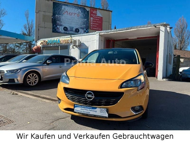 Gebraucht Opel Corsa Color Edition 90 PS (66 kW) 2017 Orange Kleinwagen