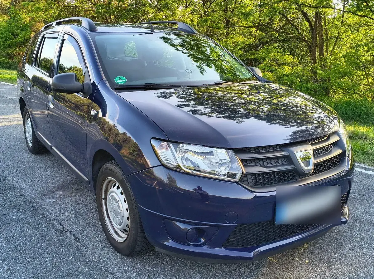 Gebraucht Dacia Logan MCV 73 PS (53 kW) 2015 Blau Kombi